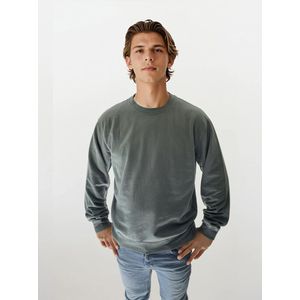A Question Of (AQO) Sweatshirt 'Johannes'  duifblauw