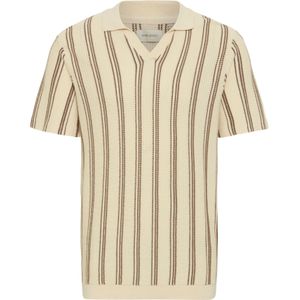 BLEND - BHAmos - Trui - Beige - Katoen - V-hals