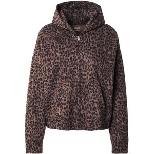 HOLLISTER Sweatvest  mokka / donkerbruin