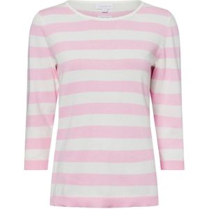 Brookshire Trui  rosa / wit
