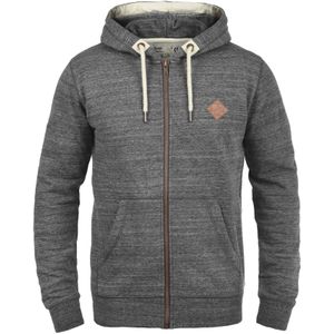 !Solid Sweatvest 'Craig'  grijs gemêleerd