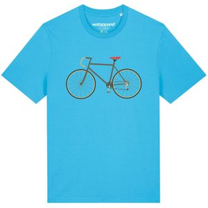 Watapparel Shirt ' Fahrrad '  aqua / gemengde kleuren