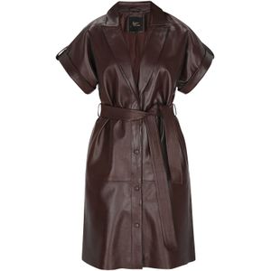 faina Avondjurk  bruin