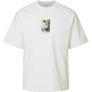 SELECTED Shirt 'SLHDarius'  blauw / groen / donkergroen / wit