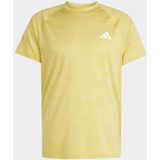 ADIDAS PERFORMANCE Functioneel shirt 'GYM+'  citroen