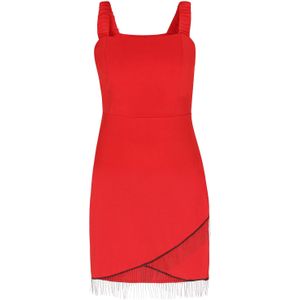 faina Cocktailjurk 'Fashion Look'  rood / zwart