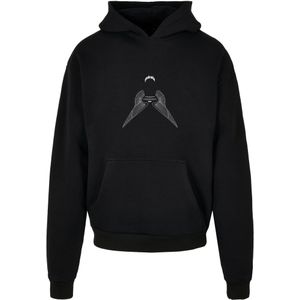 MJ Gonzales Sweatshirt 'Higher Than Heaven'  zwart / wit