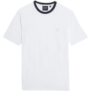 Lyle & Scott Shirt  zwart / wit