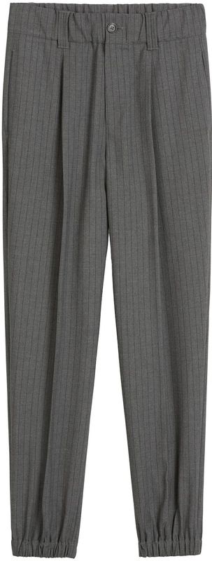 Marc O'Polo DENIM Bandplooibroek  grijs / donkergrijs