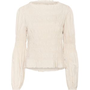 Cream Blouse 'Henva'  crème