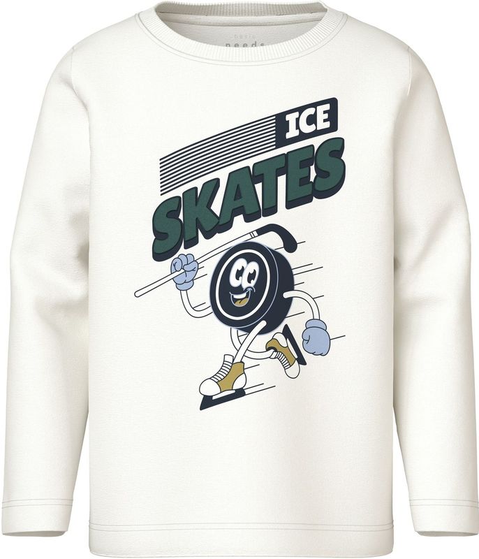 NAME IT Shirt 'NMMVUX'  smaragd / wit