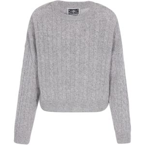 DreiMaster - Maritim - Trui - Grijs Gemêleerd - Lange Mouw