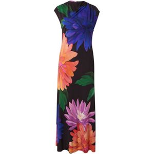 Ted Baker Jurk  blauw / groen / perzik / zwart