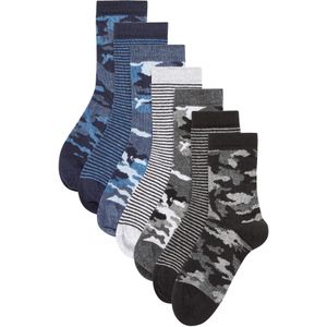 Next Sokken  saffier / grijs / zwart / wit