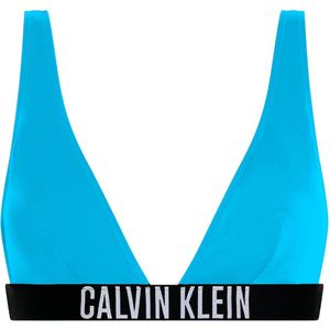 Calvin Klein Swimwear Bikinitop 'Intense Power'  hemelsblauw / zwart / wit
