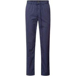Hanro Pyjamabroek ' Night & Day '  donkerblauw / wit