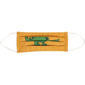 Mask with Attitude Doek 'Crocodile'  geel
