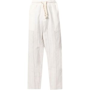 VAMOS CLO Broek 'Coreopsis'  wit