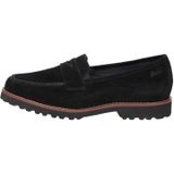 SIOUX - Meredith-709-H - Instappers - Zwart - Leer en Suède