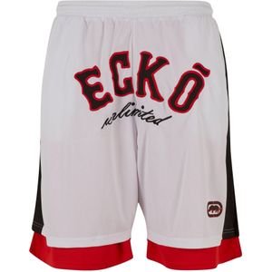 Ecko Unlimited - BBall - Korte Broek - Rood Zwart Wit