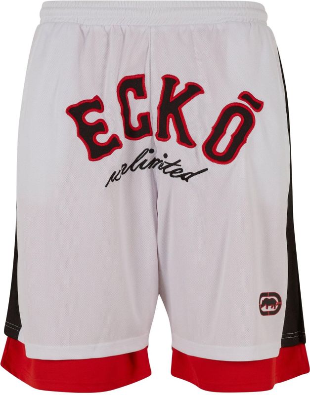 Ecko Unlimited - BBall - Korte Broek - Rood Zwart Wit