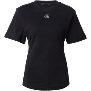 Karl Lagerfeld Shirt  zwart / wit