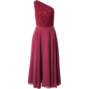 SWING Cocktailjurk  karmijnrood