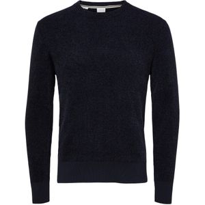SELECTED Trui 'Rodney'  nachtblauw