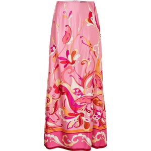 Ana Alcazar Rok 'Zemoni'  pink / wit