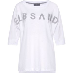 Elbsand - IDUNA - Shirt - Wit - Katoenmix - Losse Pasvorm