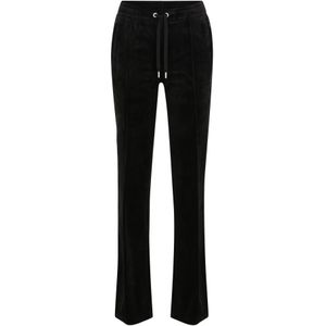 Juicy Couture Tall Broek 'TINA'  zwart / zilver