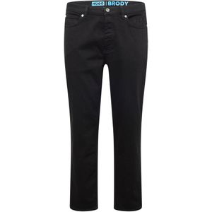 HUGO - Tapered Jeans - Stretchdenim - Blauw - Regular Fit
