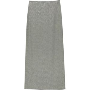 Pull&Bear Rok  rookgrijs