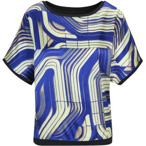 MADELEINE Blouse  blauw / marine / kaki / pastelgroen