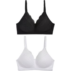 Next BH  zwart / wit