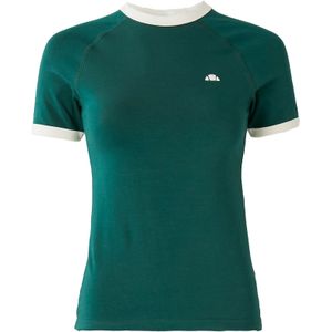 ELLESSE - Etchemin - T-shirt - Donkergroen - Slanke Pasvorm