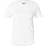 GUESS - CLELIA - T-shirt - Beige/Wit