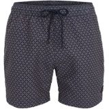 BOSS Zwemshorts 'Vibe'  navy / lichtblauw / oranje