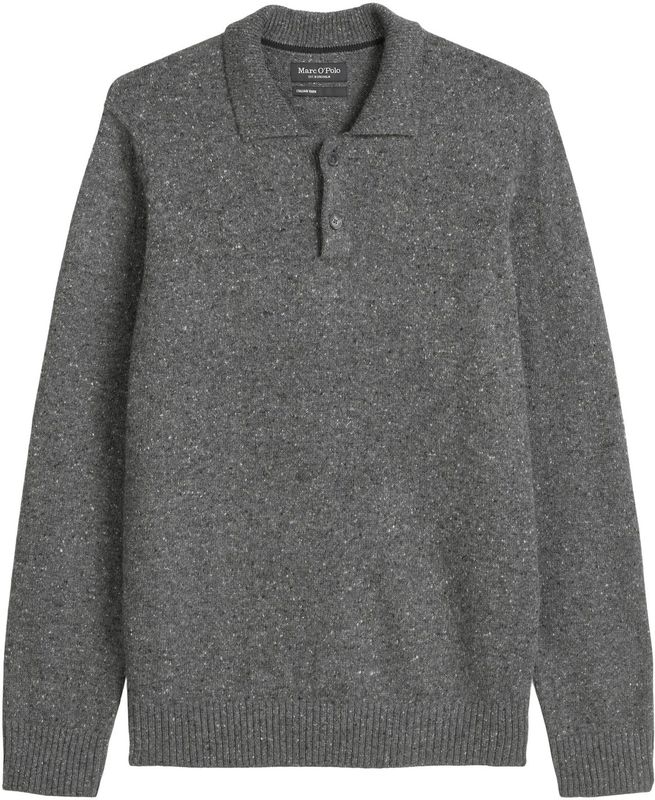 Marc O'Polo - Regular fit - Gebreide Pullover - Mêlee - Wolmix
