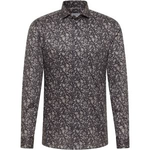 Eterna - Overhemd - Antraciet - Slim fit - NON IRON - Lange Mouwen
