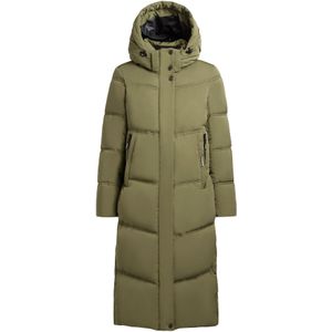 khujo Wintermantel 'Luga2'  groen