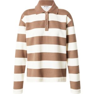 OBJECT Shirt 'OBJMille'  beige / bruin