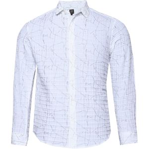 Campus Sutra Overhemd 'Susie'  grijs / wit