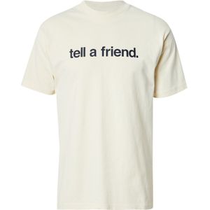 VANS Shirt 'Tell A Friend'  beige / zwart