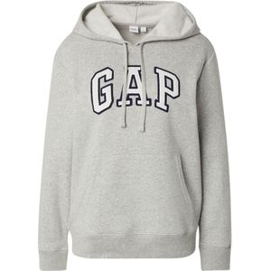 GAP Sweatshirt 'HERITAGE'  navy / grijs gemêleerd / wit