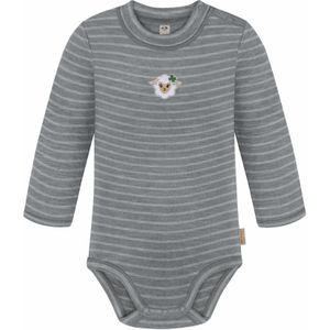 normani Rompertje/body 'Tuai'  lichtgrijs / donkergrijs