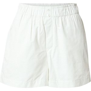 ONLY Broek 'ONLFILUCCA'  pastelgroen / wit