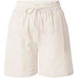 PIECES Broek 'SALLY'  beige / wit