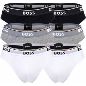 BOSS Slip  grijs gemêleerd / zwart / wit