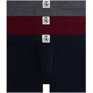 Tommy Hilfiger Underwear Boxershorts  basaltgrijs / donkerrood / zwart / wit